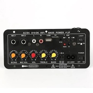 D60 Amplifier Board Audio Bluetooth USB Radio TF FM DIY Subwoofer Karaoke Power Stereo Bass Audio Pa