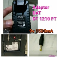 CODE A4G Portable Wireless Speaker Casing Charger Adapter DAT DT 121 FT 121F 9V 15A 9Volt 15mA