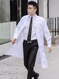 White Coat Doctor Coat Lab Gown Women Lab Coat White Laboratory Gown White Coat Nurse Uniform Lab go
