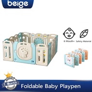 Foldable Game Playpen Baby Fence Strong &amp; Sturdy Kid Safety Play Yard Pagar Baby Permainan Keselamatan Kanak  遊戲圍欄