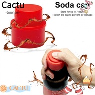 CACTUS 1Pcs Drink Sealer, Cola Pump Air Tight Bottle Stopper,  Reusable Inflatable Frizzy Soda Cap C