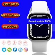 2024 Smart Watch T500 Men's and Women's Sports Fitness Tracker Bluetooth Call Smartwatches