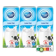 Dutch Lady UHT Low Fat Milk  (6 x 200 ML) Pack