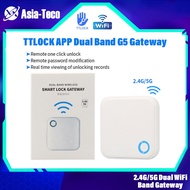 Smart Lock Gateway TTLOCK APP G5 Gateway Bluetooth Wifi Adapter Hub 5G&2.4G TThotel Smart Door Lock