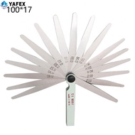 <YF>Feeler Gauge 0.02 To 1mm 1 Pc 10cm/4inch Carbon Steel For Inspection Clearance