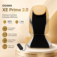 OGAWA XE Prime 2.0 Massage Seat Cushion 3D Thai Shiatsu Heat Vibration Home & Car Use
