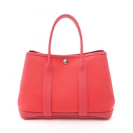 【二手】愛馬仕 HERMES 托特包 Garden Party TPM Bougainvillea 皮革帆布 Garden Party TPM Bougainvillea 女士二手 A