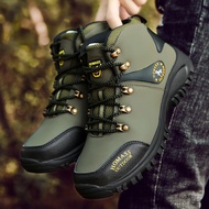 Ready Stock Large Size Hiking Shoes Outdoor Hiking Shoes Anti-slip Waterproof Men Hiking Shoes Hikin