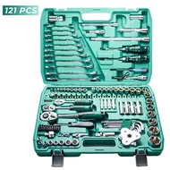 Allefix Socket Wrench Tool Kit Set 121PCS Ring Wrench - 6740