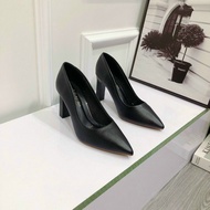 Bal Smooth Pointed Heel 9cm High