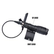 ไฟลูกเสืออาวุธ M600C M600แบบยุทธวิธีพร้อมแท่นชดเชยสำหรับ M300ไฟฉายล่าสัตว์ Arme Lanterna