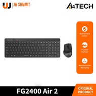 A4Tech FG2400 Air2 2000 DPI 4-Level Adjustable 2.4G Wireless QuietKey Keyboard and Mouse Combo Set