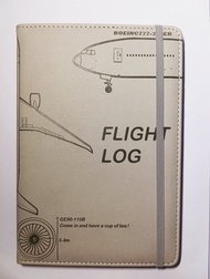 PMC Club Generation Two Flight Log Book Dual Language Chinese And English Aviation Themed Notebook B