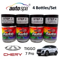 NEW CHERY TIGGO 7 PRO Original Touch Up Paint - AUTOSPA Touch Up Combo Set - Scratch Removal - Calar