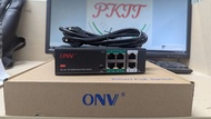Switch Poe 4 port ONV H1064PSD 10/100M 6-port PoE switch