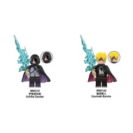 WM Building Blocks Naruto Building Blocks Figure Toy Boren Sasuke Master DZXp