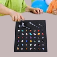 [lzdjlmy1zs] Mineral Education Set Geology Science Stem Toys for Adults Children Gift