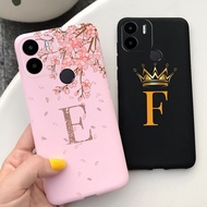 For Redmi  A2 Plus Case Shockproof Protective Soft Silicone Crown letter RedmiA2 Plus A2Plus Casing