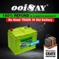 AMARON FLO NS70L | 95D26L (MF) - 65AH - Car Battery - Fortuner, Harrier, Navara LEXUS RX, ES, GS
