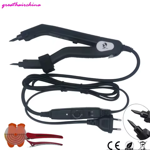 2025Year The Latest Version L-A601Sharp Tip Joint Professional Heat Iron Hair Connectors Keratin Hai