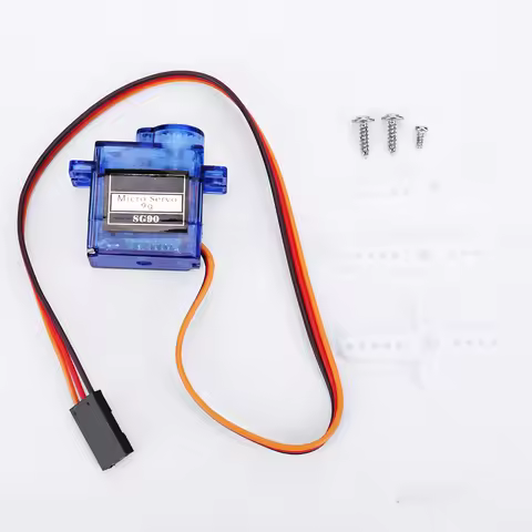 1-20Pcs SG90 9G Micro Servo Servo Motor for RC Planes Robot Arm 180°/360° Fixed-Wing Servo Motor Con