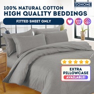 SOHOME Luxe | Bedsheet & Pillowcase Sold Separately | Fully Garterized | Single, Twin, Double, Queen