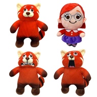 New Turning Red Emoji Plush Cry Panda Girl Plush Doll Kawaii Cute Anime Stuffed Gift
