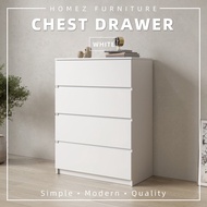 Homez Chest with 3/4 Layer Drawer Storage with/without lock - HMZ-FN-CD-7001
