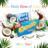Ulduz Flakes Coco Chocolate Candy Coconut Viral Chocolate