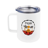 POLER INSULATED MUG 不鏽鋼馬克保溫杯(附蓋) 白色