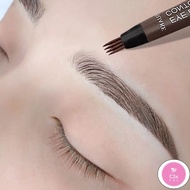 C3S 4 Points Eyebrow Pen Waterproof Fork Tip Eyebrow Tattoo Pencil Long Lasting Waterproof Professio