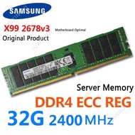 Samsung 32G 2R*4 PC4 32G DDR4 2400 2666 2933Y 2666V 2933mhz 2933Y 32G PC4 -3200A DDR4 ECC REG Micron