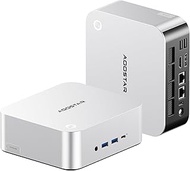 AOOSTAR MACO AMD R7 H255 Mini PC(8C/16T,up to 4.9 Ghz), NO RAM/SSD/OS Mini Gaming PC with OCULINK/ 2