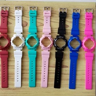 BABY-G Strap And Bezel Replacement BA110 BA111 BA112 BA120 BA130 Watchband Set