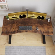 Mxtark 55 inches 1.4M Electric Standing Desk Single Motor Desk Height Adjustable Stand Desk 140CM