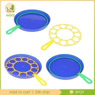 [Ihoce] Bubble Wands Set, Giant Bubble Wands Toy Set Large Bubble Wands with Tray for Kids Outdoor A