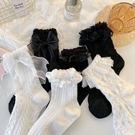 Bebe Lace Lace Socks Socks Socks Lace Socks Princess Socks Lace Socks White lolita Lace Bow Cute Jap