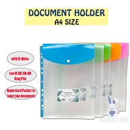 [BUNNY] Emi-File PP Document Holder File Folder with 11-Holes (2115A) / 1 Piece