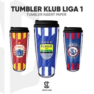 Persib Liga 1 Club Tumbler Persija Arema Merch Liga 1 Club souvenir bottle