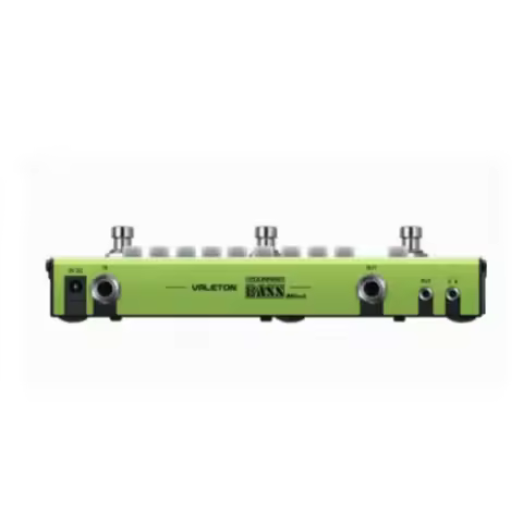 Valeton Dapper Bass Mini a bass combination effect pedal (also known as the "Little Green Strip"