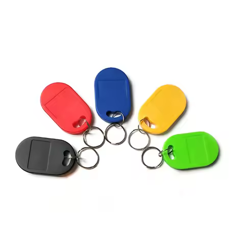 50Pcs 13.5MHZ CUID Changeable MF S50 1K Keyfobs Token Tags S50 N FC Clone Copy Block 0 Rewritable Ke