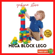 Mega Bloks Big Blocks Baby Mega Block Lego Besar Blok Mega Block Blocks Lego Type Building Bag / Blo