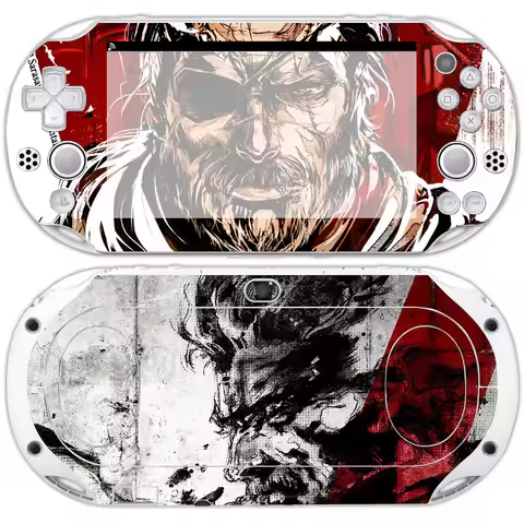 Metal Gear Solid Vinyl Skin Sticker Protector For PSvita 2000 For PSv 2000 Decal Cover