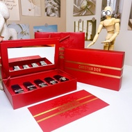 Best Sellers❤ P65. Year of the Dragon New Year Blue Gold Lipstick Sample Five-Piece SetContains 1.5g