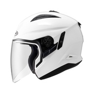 [ZEUS ZEUS] ZS-613B (White) Half-Face Helmet