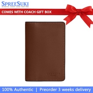 Coach Men Men Wallet In Gift Box Id Wallet Saddle # CJ728