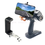 Displayer Phone Holder Fixed Mount Mobile Bracket Part For RC Car Boat DumboRC X6 X4 Transmitte Trax