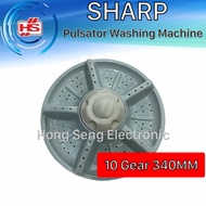SHARP ES-T92C ES-T95AB ES-T95A-BM Pulsator Washing Machine Auto Kipas / Piring Mesin Basuh Automatik