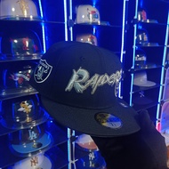 New Era Las Vegas Raiders Pirate Patch 59Fifty Fitted Hat Size 7 1/2 (59.6)