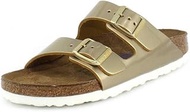 Arizona Platin Soft Footbed Leather Sandal 40 N (US Women's 9-9.5)